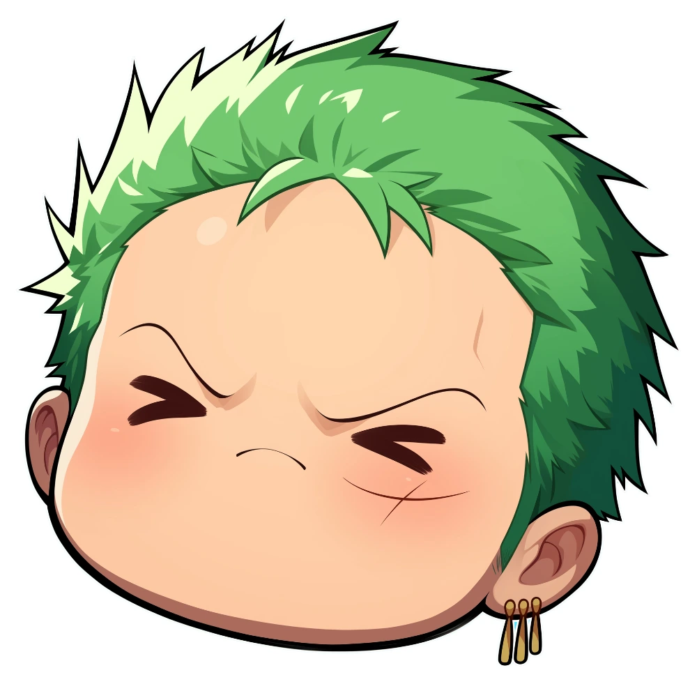 Angry Chibi Zoro