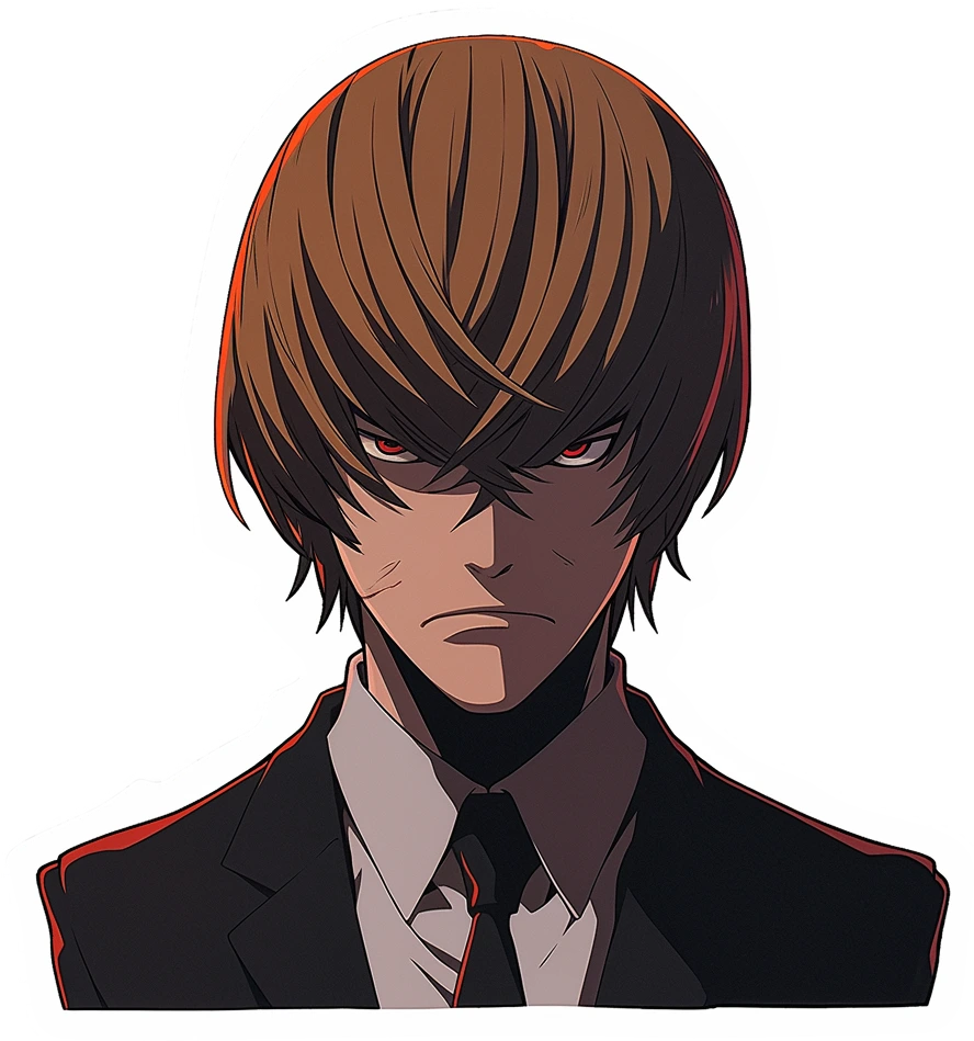 Angry Light Yagami