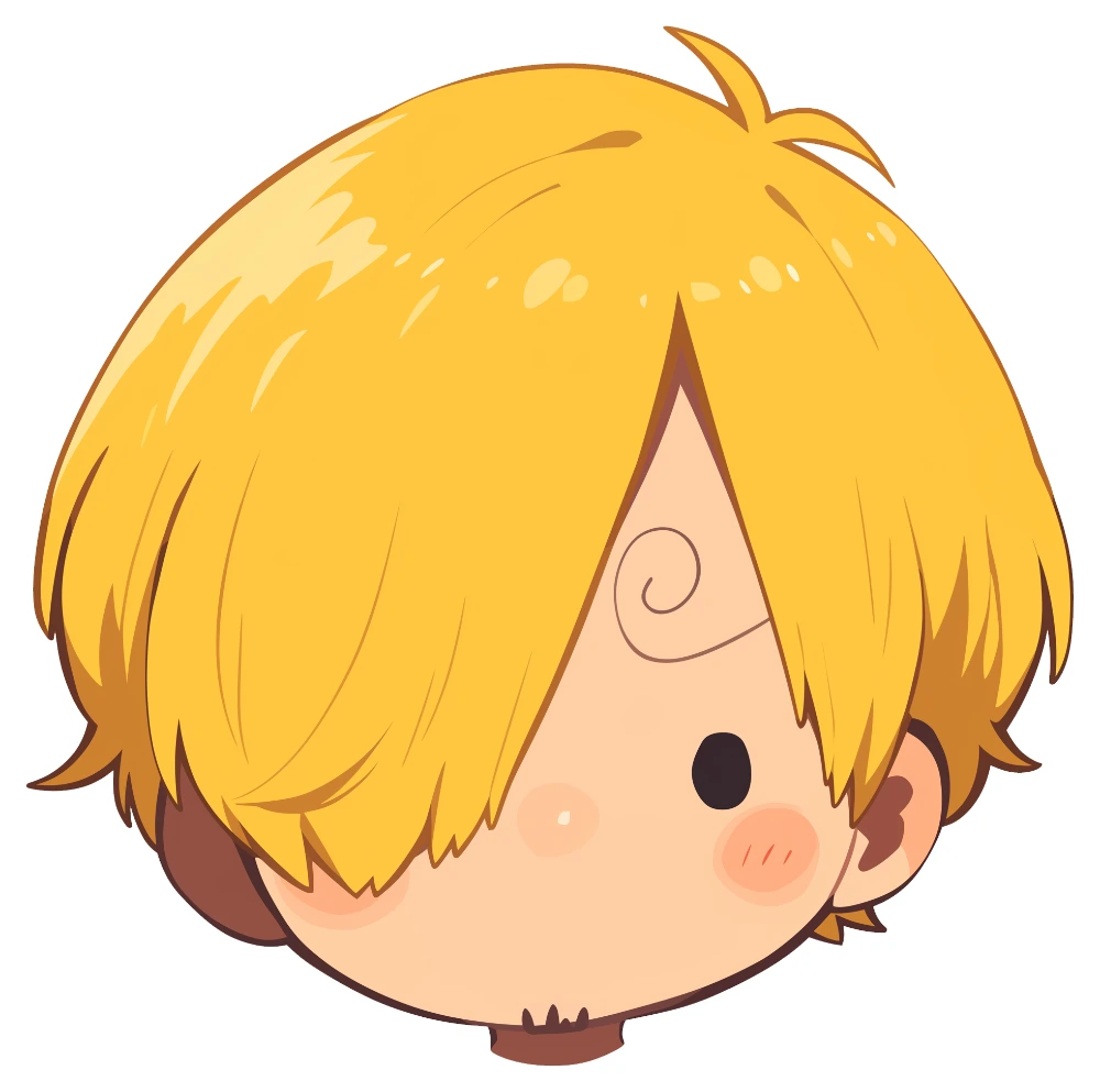 Chibi Sanji Head