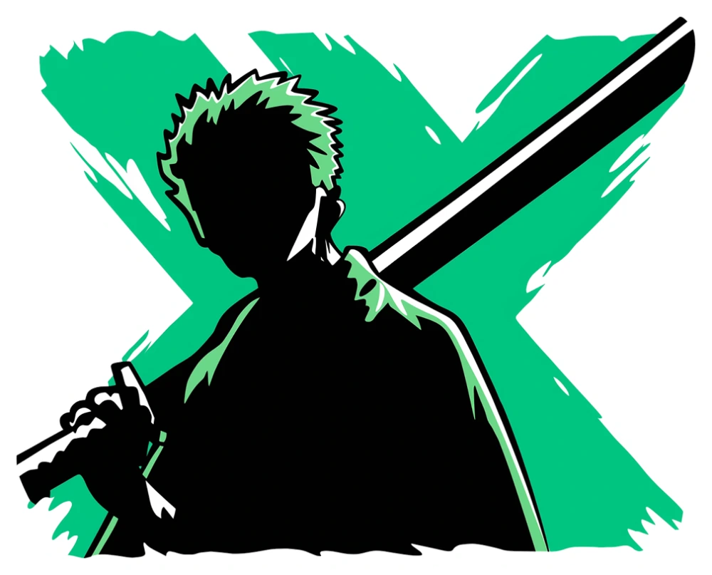Zoro Samurai Silhouette