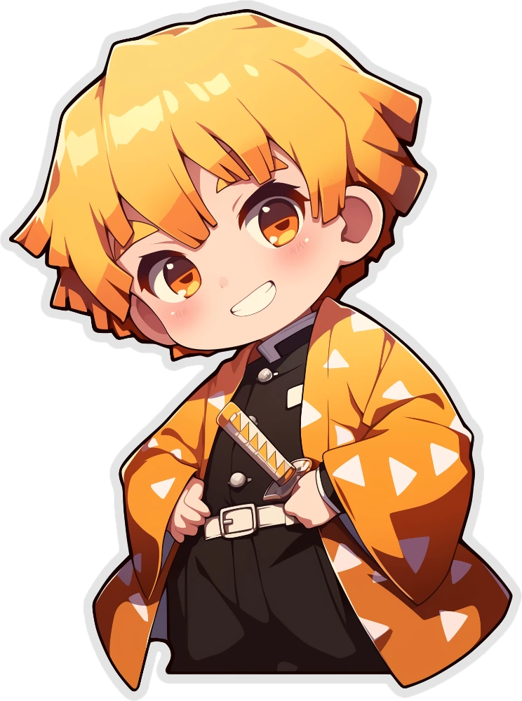 Happy Chibi Zenitsu